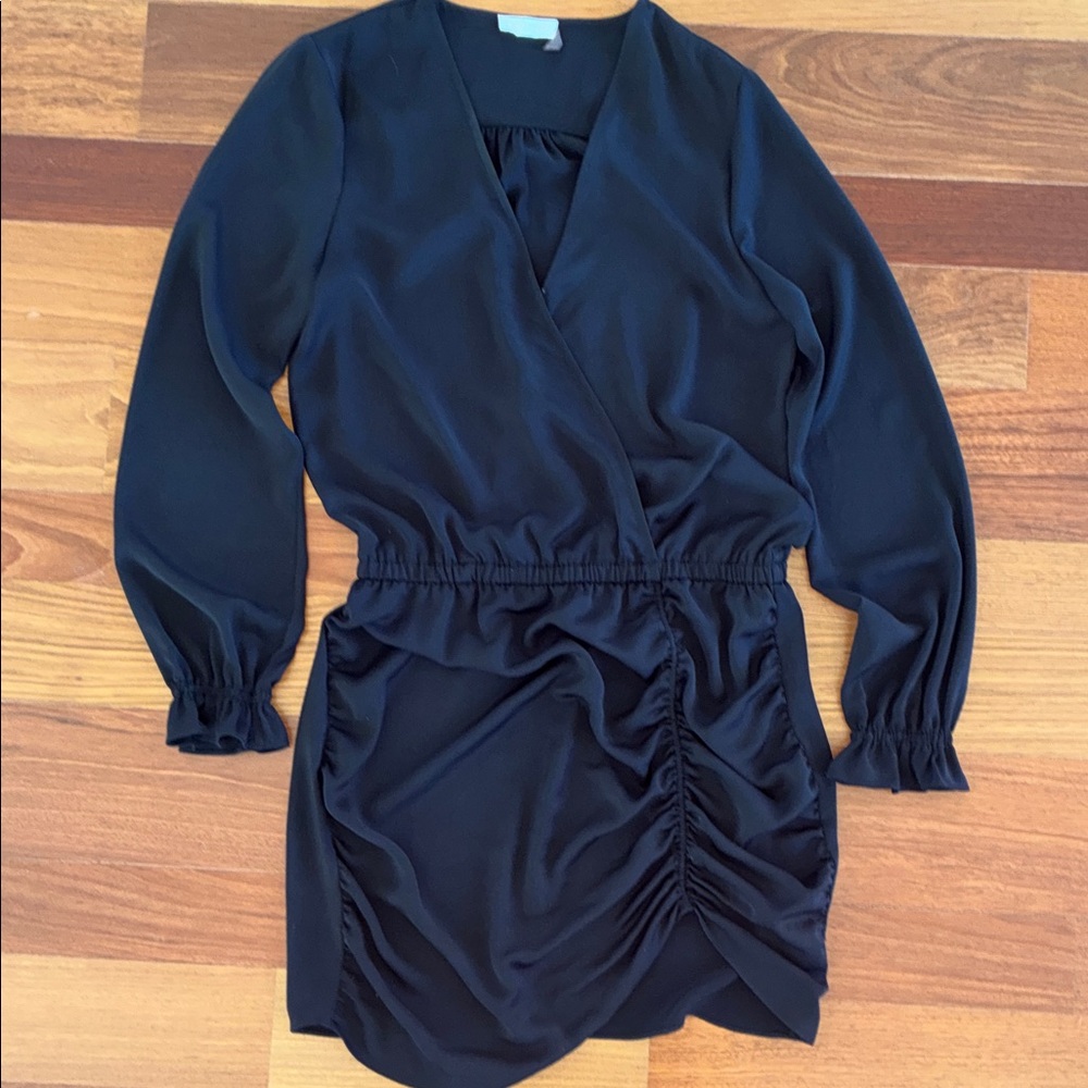 Ramy Brook Black Long Sleeve Dress Size M